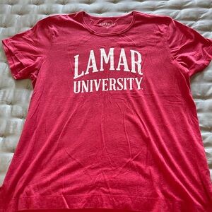 Lamar University Women's Red Tee